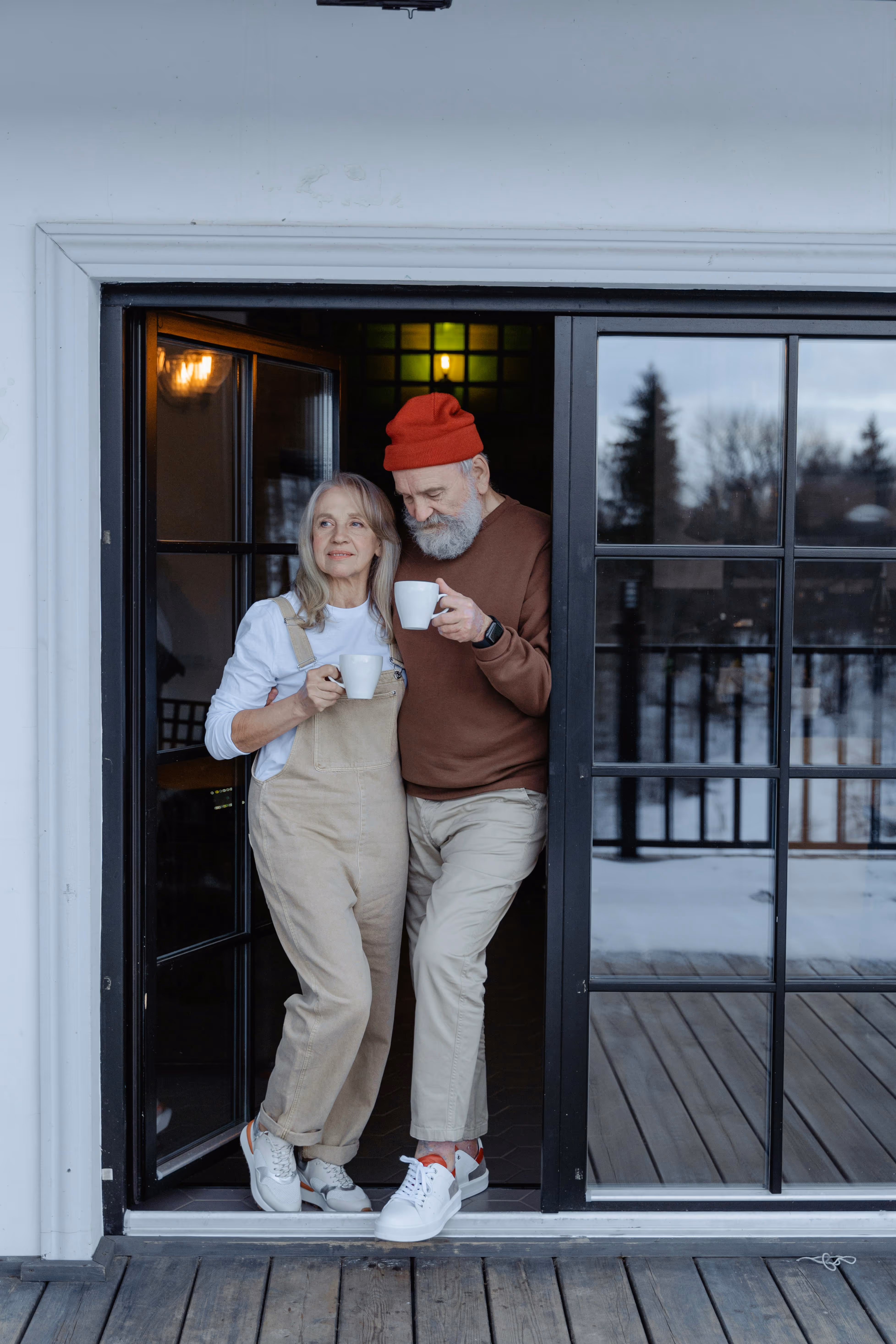 Couple enjoying their retirement